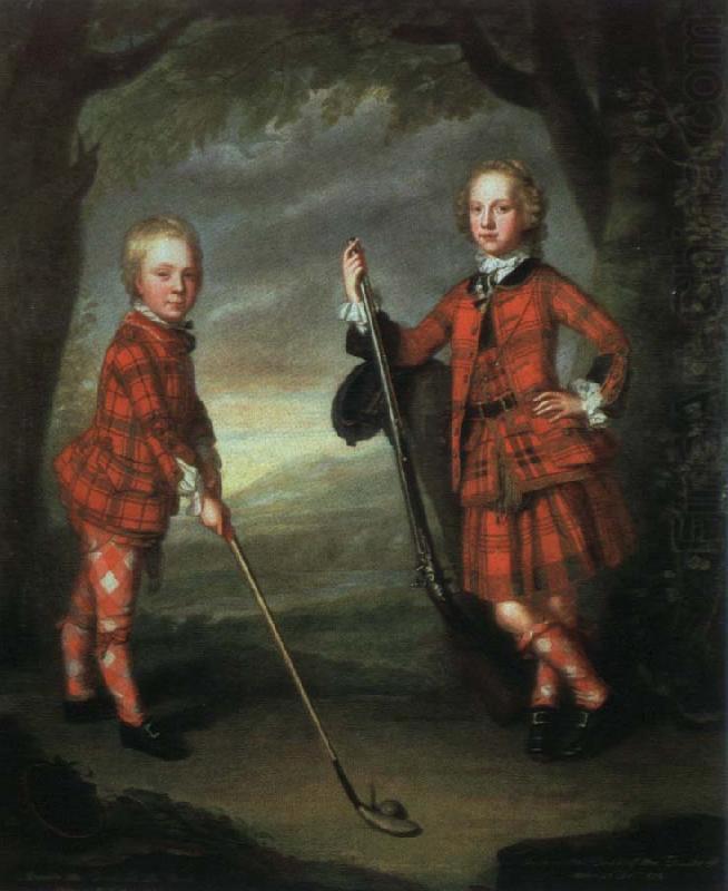 William Blake sir james macdonald and sir alexander macdonald oil painting picture